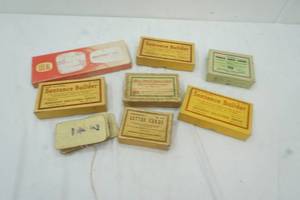 lot 312 image: Vintage Educational Learning Games