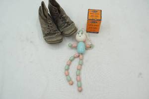lot 328 image: Vintage Baby items