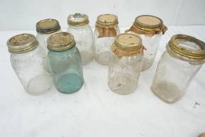 lot 403 image: Canning jars