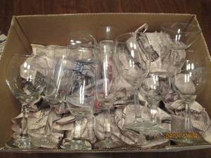 lot 29 image: Collection of Fluted glassware...