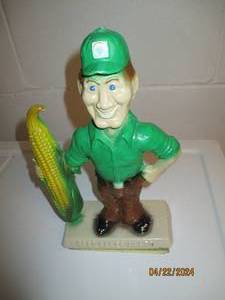 lot 90 image: Vintage Cast Iron Seed Sales Award farming advertisement
