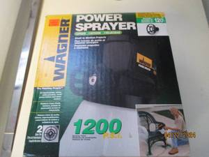 lot 93 image: Wagner Power Sprayer 1200 in original box