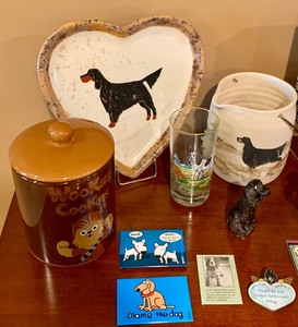lot 76 image: I Love My Dog Great Collection of Useful Dog Themed Items