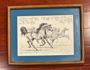 lot 113 image: Two Spring Gallop Prints by Lynn Maderich