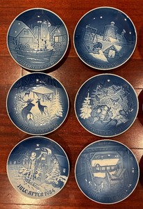 lot 123 image: Bing and Grondahl Collectors Plates 1976-1987