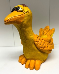 lot 145 image: Stonework Originals Whimsical Bird Decor