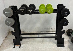lot 348 image: Wonderful Variety of Weights and Stand