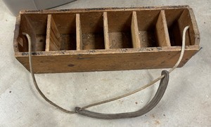 lot 354 image: Vintage Wooden Organizer