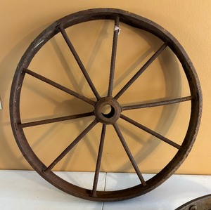 lot 432 image: Two Vintage Wheels