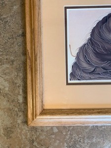 lot 95 image: Pretty Framed Print of a Horse