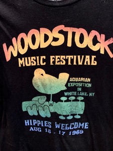lot 63A image: Woodstock Music Festival T-Shirt
