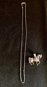 lot 380 image: Collection of Sterling Silver Jewelry Items