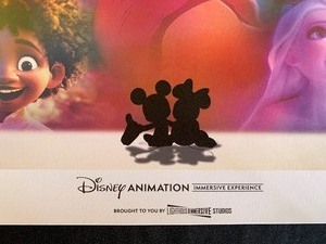 lot 396 image: Beautiful Disney Animation Immersive Experience Poster Print