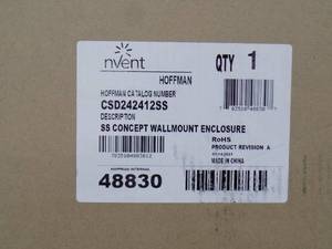 HOFFMAN SS CONCEPT WALLMOUNT ENCLOSURE IN BOX