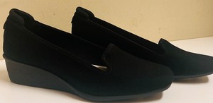 lot 168 image: New Ann Klein Sport Black Low Wedge Shoes