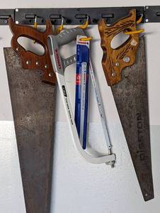 lot 143 image: Assorted Hand Saws