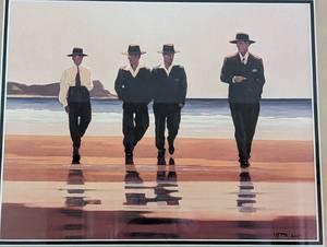 lot 204 image: The Billy Boys Small Framed Print by Jack Vettriano