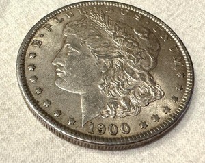 lot 15A image: 1900 Morgan Silver Dollar Coin