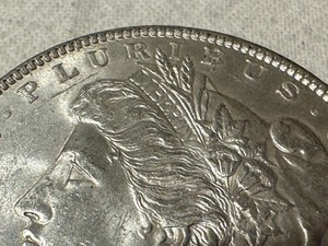 lot 10A image: 1887 United States Morgan Silver Dollar Coin