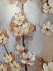 lot 68 image: Large Floral Canvas Print