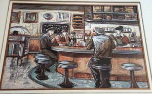 lot 72 image: Todays Special Large Framed Print by Frank Morrison