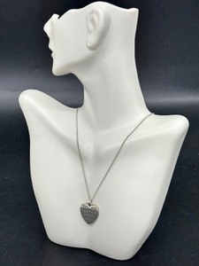 lot 150A image: You Are Always in My Heart Sterling Silver Pendant Necklace
