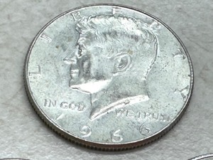 lot 233 image: (8) 1967 Kennedy Half Dollar Coins & (1) 1966 Kennedy Half Dollar Coin
