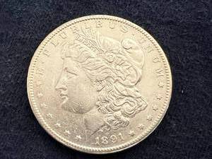 1891 S Morgan Dollar