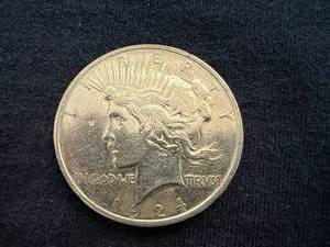 1924 Peace Dollar