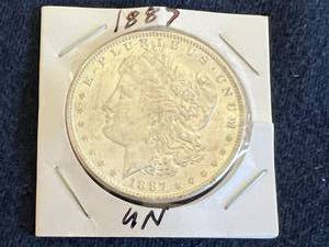 1887 Morgan Dollar