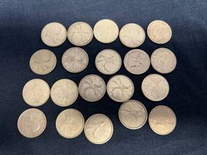 20 Canadian Silver Quarter Dollars