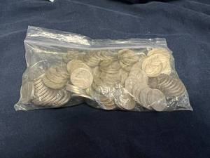 100 Jefferson Nickles 1939 & Newer - Majority 1940s