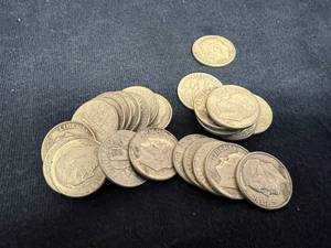 25 Silver Roosevelt Dimes