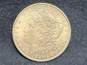 1887 S Morgan Dollar