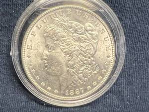 1887 Morgan Dollar