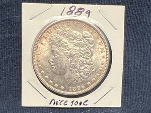 1889 Morgan Dollar