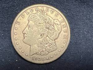 1921 S Morgan Dollar