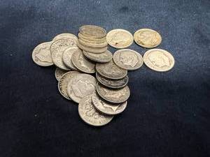 25 Roosevelt Silver Dimes