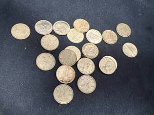 20 Mixed Silver Canadian Dimes