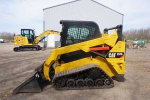 2015 Cat 257D 2 Speed Multi Terrain Skid Loader Skid Steer