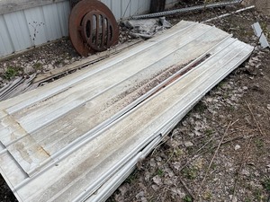 lot 8 image: 9 - Sheets of RoofingSiding Tin Panels
