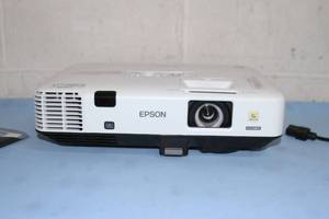 lot 43 image: Epson PowerLite 1945W Widescreen HD WXGA Home Theater  Conference Room Projector - Projection System