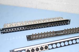 lot 67 image: Miscellaneous Pro Audio  Video & Network Patch Panel Connector LOT