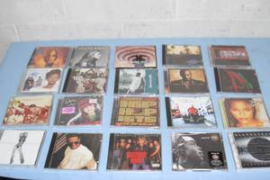 lot 75 image: Large Lot - 140 CDs - Various R&B Hip Hop Rap and Easy Listening CD Collection