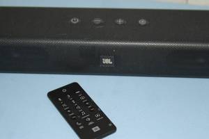 lot 107 image: JBL Bar Studio 2.0 Channel Sound Bar Soundbar with Bluetooth Wireless Connectivity & Remote Control