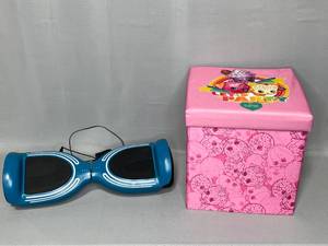 Storage Cube w Lid, Jetson Hover w Power Cord (untested)