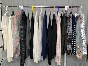 Lot of 17 Pcs of Womens Clothing Inc Long & Short Sleeved Cardigans (some w tags) SZs Range from Large, 0X, 1X & 2X