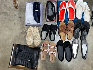Shoe Organizer w Womens Shoes SZs 9 thru 11 Womens Totes Boots (new in box) SZ 10