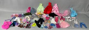 Large Variety of Barbie Clothes and Other Toy Doll Clothes