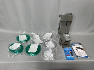 AirCast Walking Boot Sz Medium, 2 LXL Wrist Supports for the Right Hand, Variety of Unopened Oxygen Cords